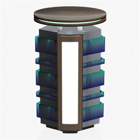 圆形楼房建筑3D模型